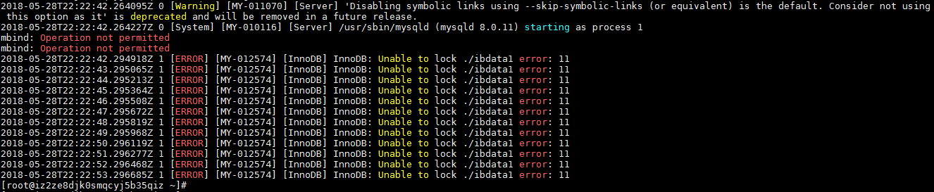 在Docker中安装Mysql